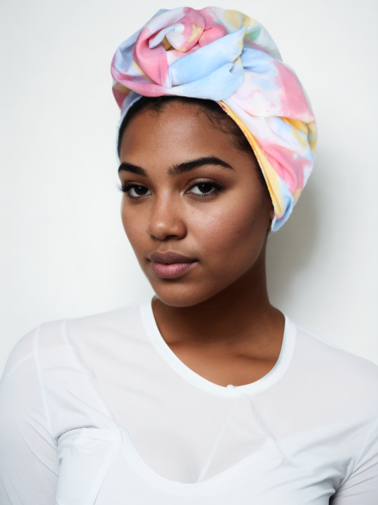 All-Day Comfort pastel Turban