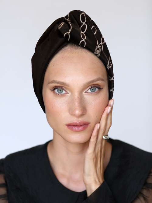 Chain twist Turban