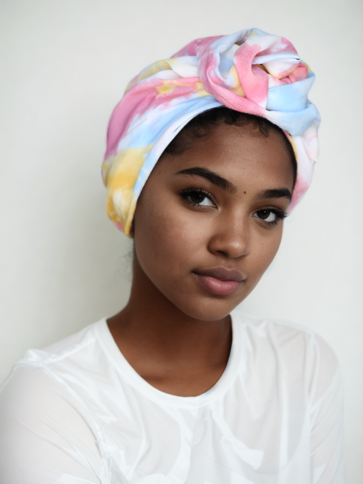 All-Day Comfort pastel Turban