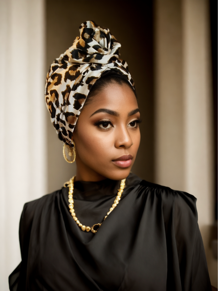 Leopard Print Fashion Turban