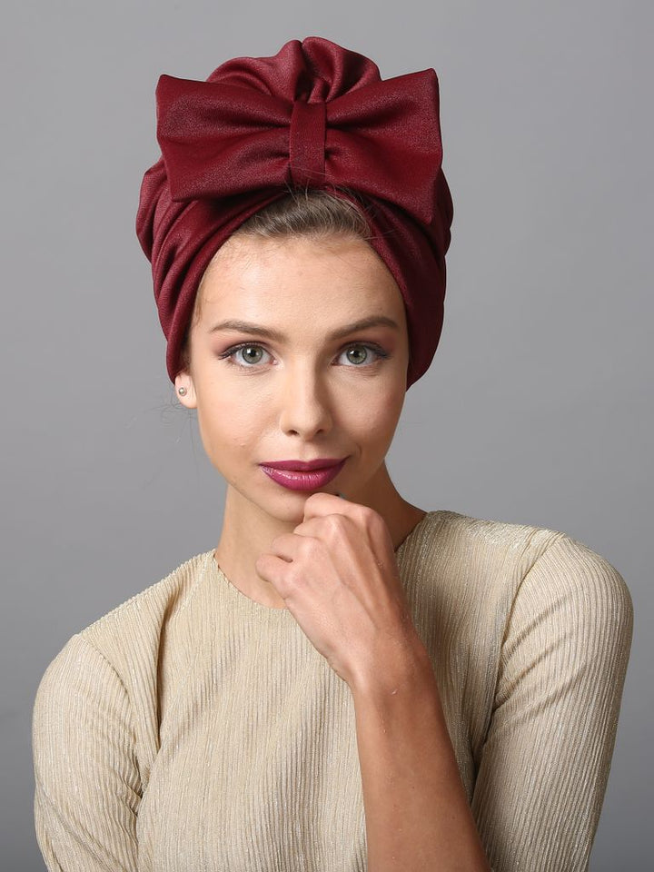 Big Bow Turban hat